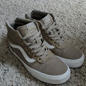 Vans hi-top shoes